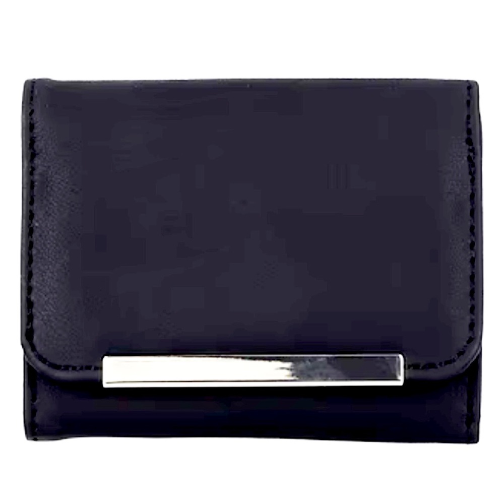 Mundi Black Mini Anna Trifold NWT